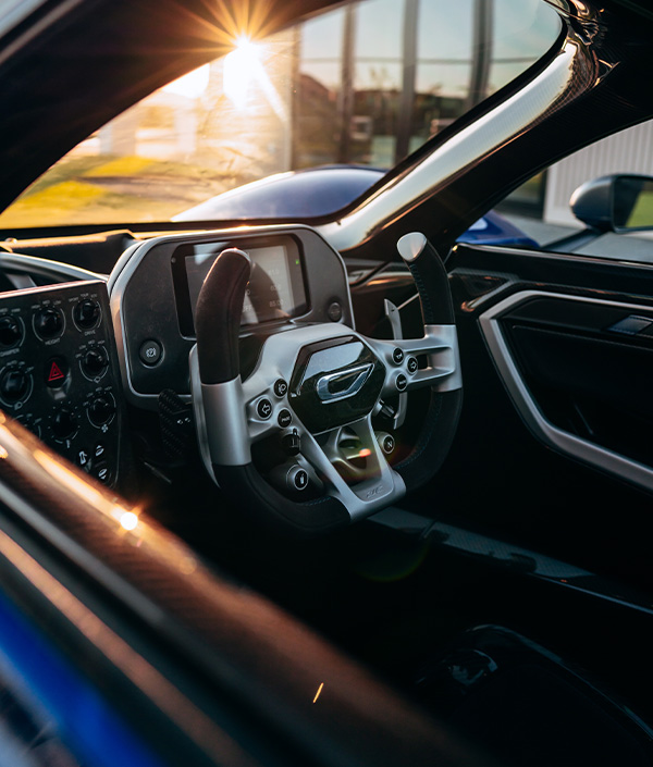 Interior view of the Czinger 21C V Max 