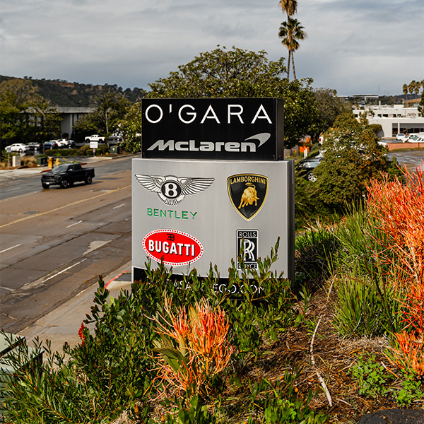 O'GARA dealership sign