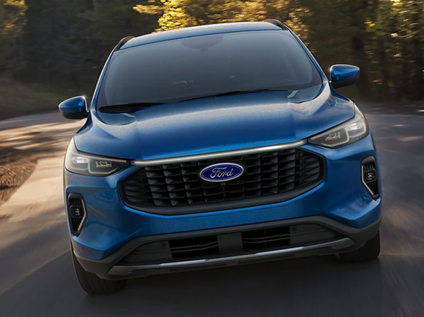 Front grill view of a 2023 Ford Escape