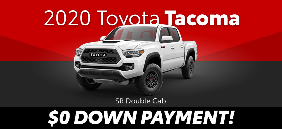 2020 Toyota Tacoma SR Double Cab 4 cyl 2wd (293645)