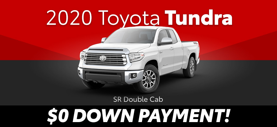 2020 Toyota Tundra SR Double Cab 5.7L V8 2wd (293643)